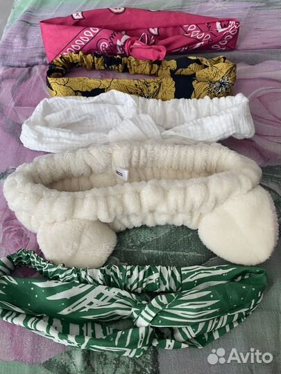 Повязки на голову разные