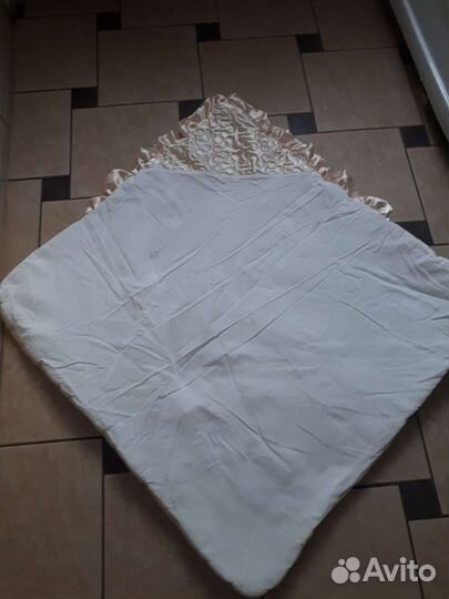 Конверт одеяло на выписку весна осень