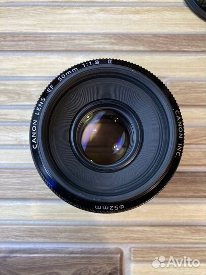 Объектив canon 50mm 1 8