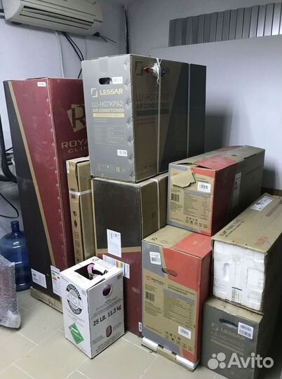 Кондиционеры с монтажом