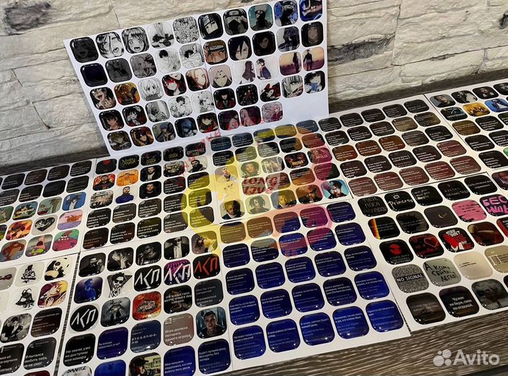 3D-стикеры от поставщика оптом