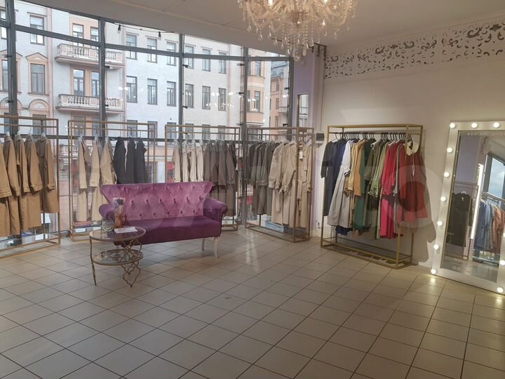 Сдаётся рейл / полка в шоуруме