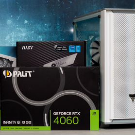 Новый игровой компьютер RTX4060