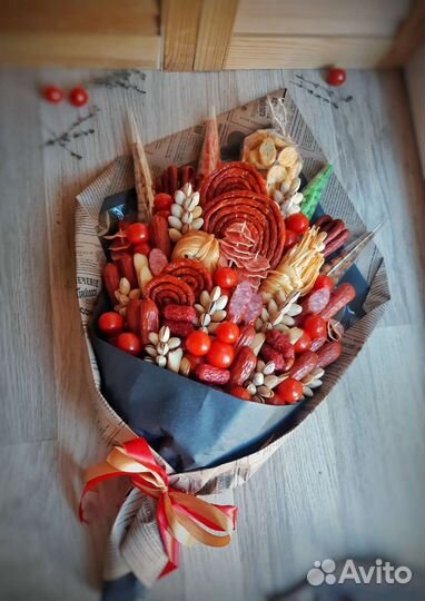 Мужские букеты съедобные