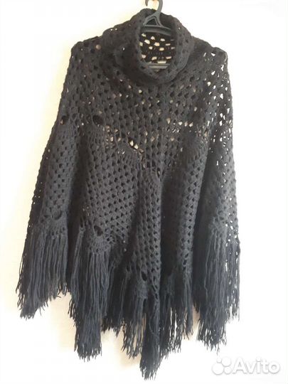 Пончо женское