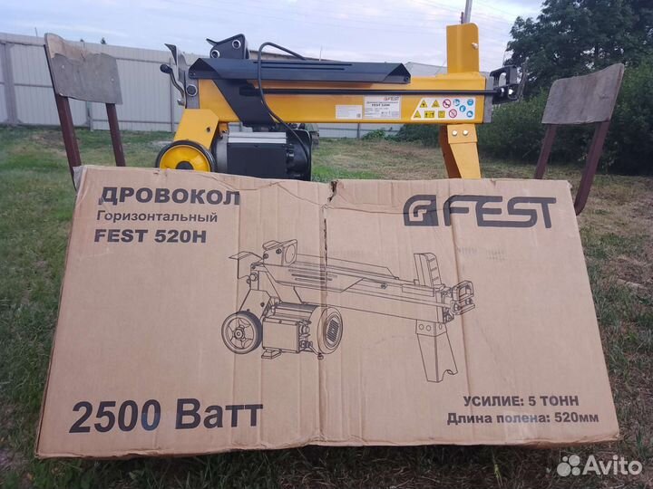 Дровокол электрический 5т
