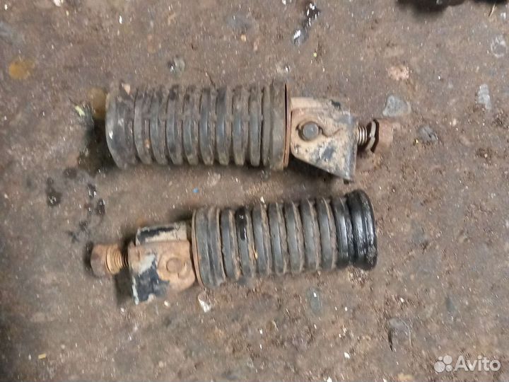 Задние складные подножки иж