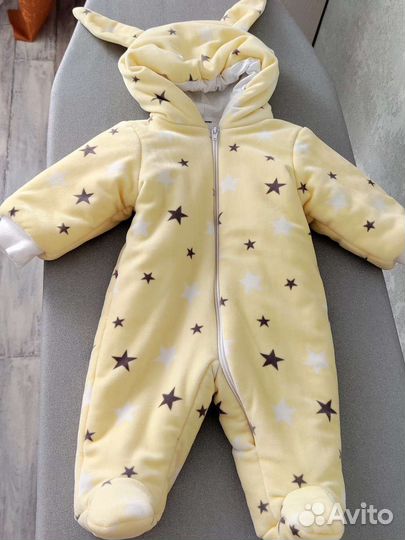 Велюровый комбинезон