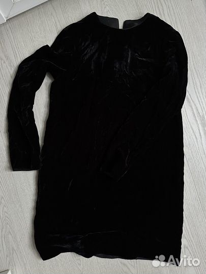 Платье бархатное cos