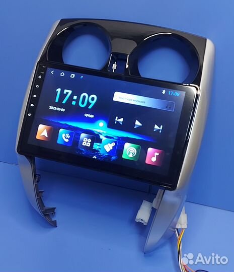 Магнитола android Nissan Note 2012-2020 10
