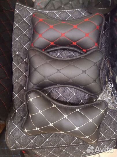 Подушка под шею на подголовник автомобиля