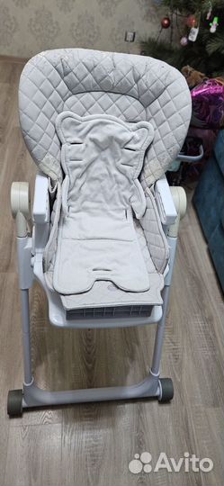 Детский стульчик для кормления happy baby