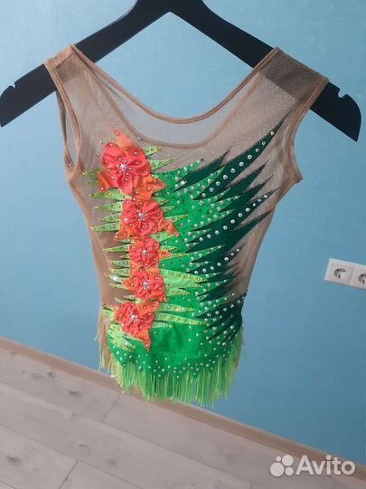 Купальник для художественной гимнастики 130-140см