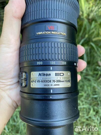 Объектив nikon 70 200 2.8