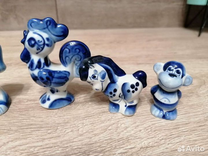 Фигурки гжель