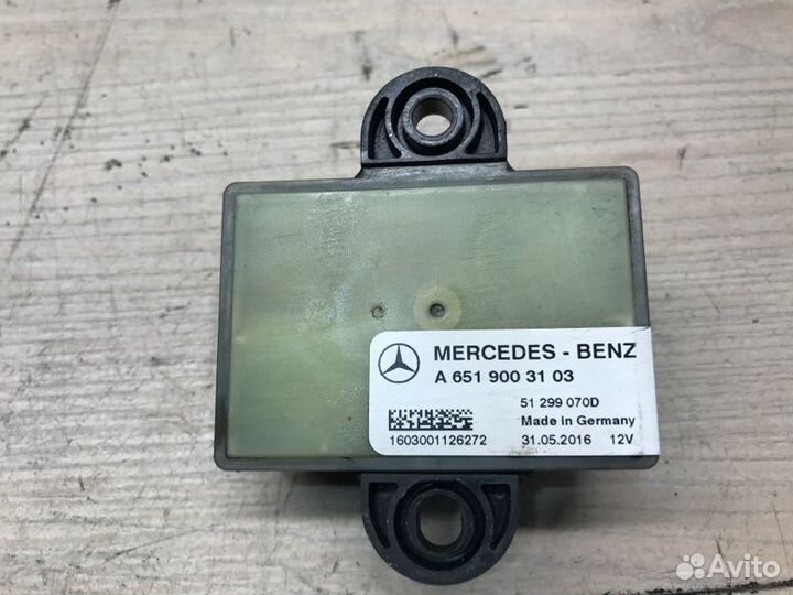 Блок реле свечей накала Mercedes Sprinter W906