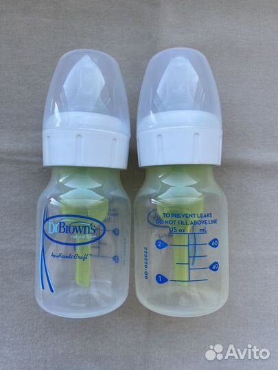 Бутылочка dr browns 60 мл с узким горлышком