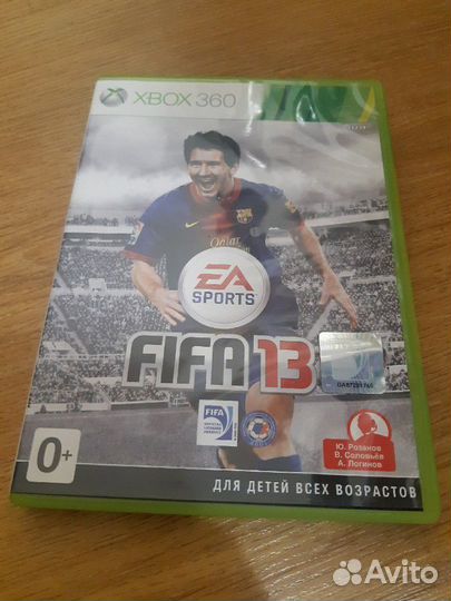 Игра для приставки fifa 13 xbox 360