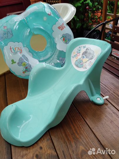 Детская ванночка для купания с горкой