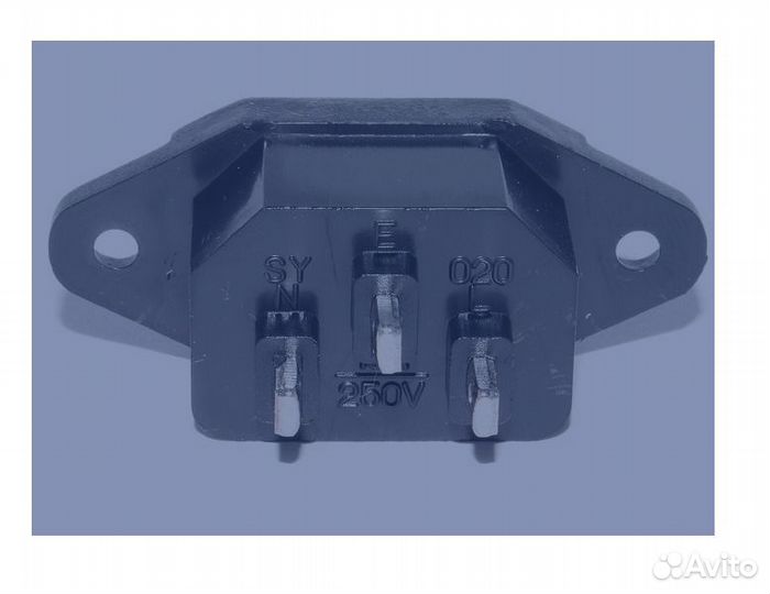 Разъем IEC 320 С14/С13 блока питания