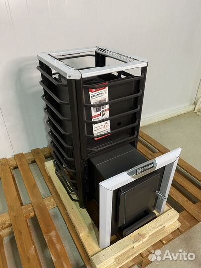 Печь Для Бани ermak 16 сетка-стандарт (Сталь)