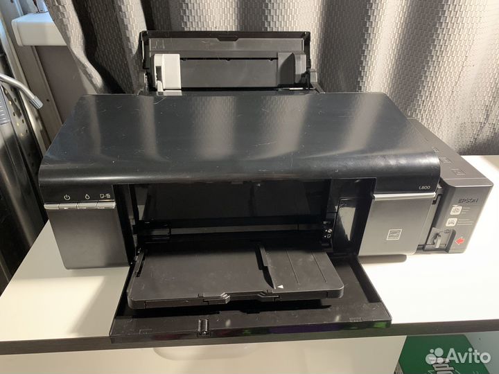 Цветной струйный принтер с снпч Epson l800