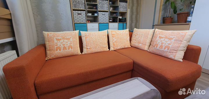 Угловой диван бу