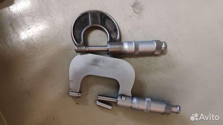 Микрометры 0-25 и 2550