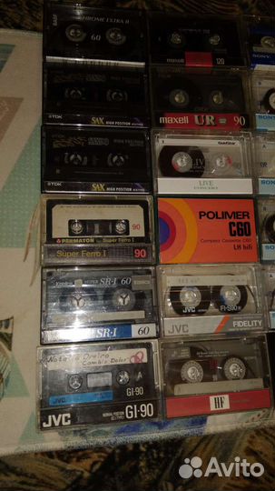 Аудиокассеты одним лотом, 41 шт