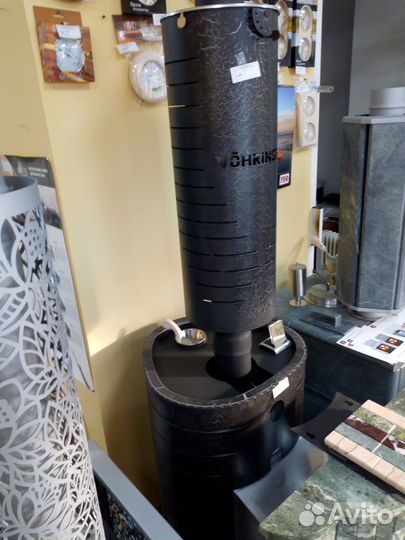 Печь для бани Макси с закрытой каменкой