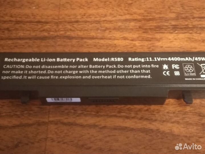 Аккумулятор для ноутбука samsung RV511