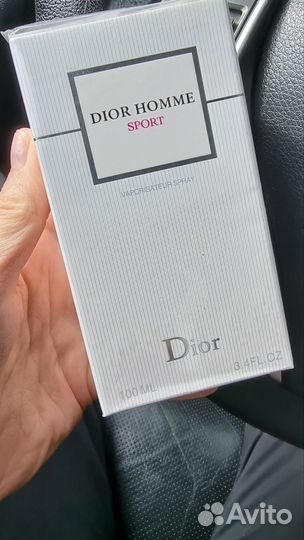 Dior homme sport 100ml мужской парфюм целые