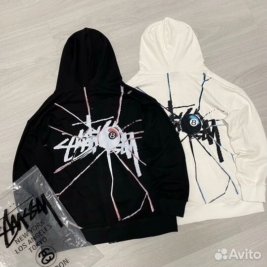 Зип Худи Stussy все размеры