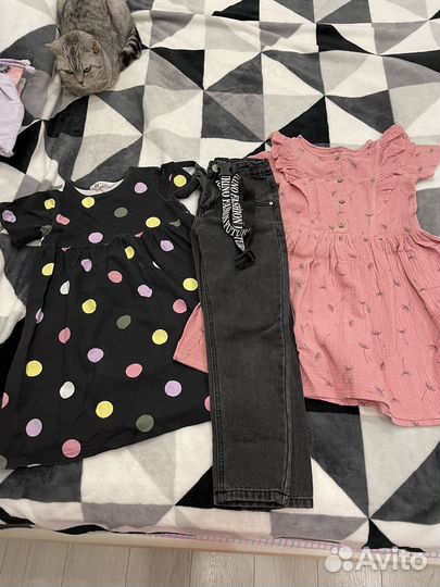 Одежда для девочки 5-6 лет