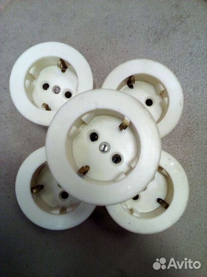 Ретро розетки СССР