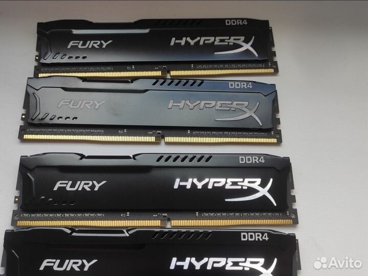 Kingston hyperX Fury 16gb 2x8gb