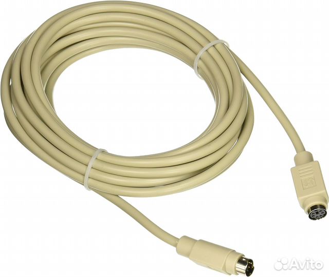 Кабель удлинитель PS/2 (клавиатура, мышь), 10м