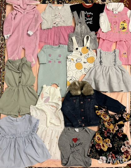 Детские вещи пакетом для девочек