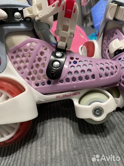 Детские ролики и защита