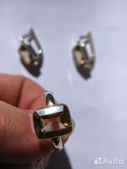Серебряный комплект