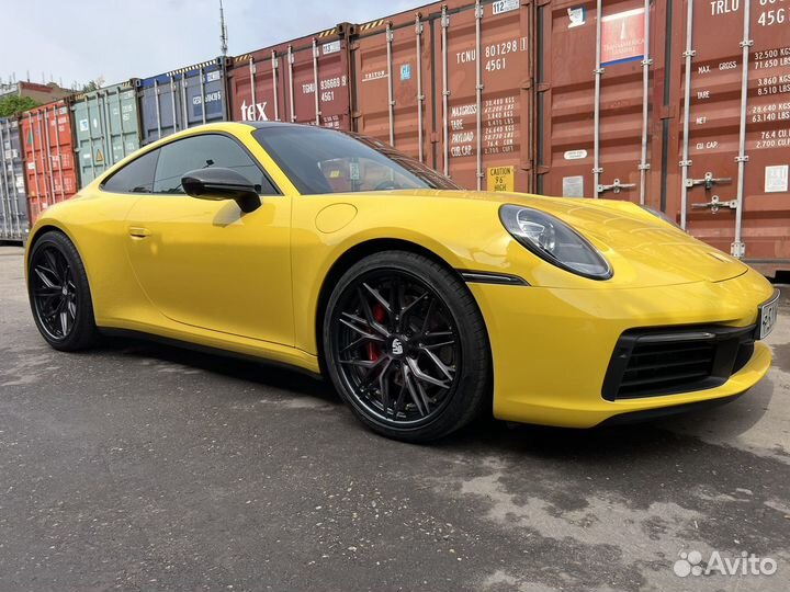 Кованые диски карбон R20 R21 Porsche Carrera