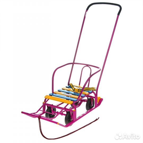 Санки «Тимка 5 универсал» с толкателем