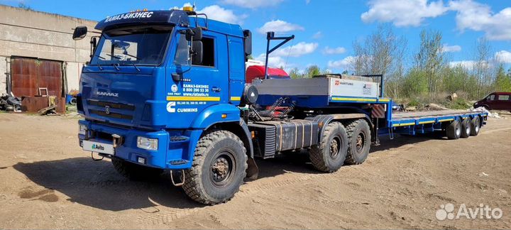 Полуприцеп трал (тяжеловоз) HARTUNG 943053, 2021