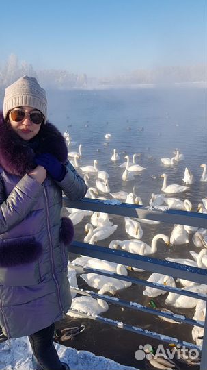 Пуховик женский