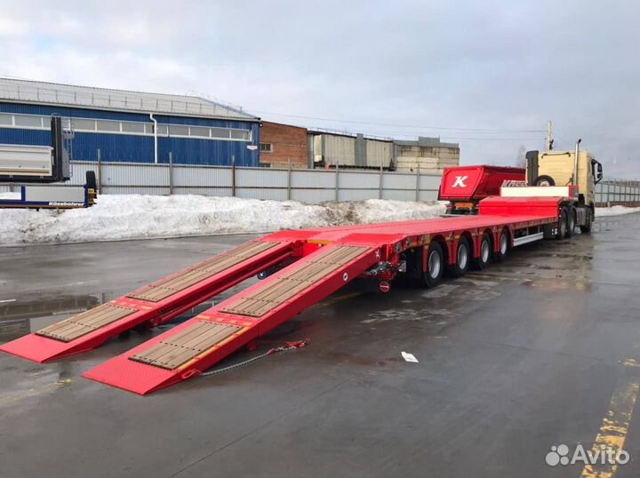 Полуприцеп трал (тяжеловоз) Kassbohrer LB4, 2023