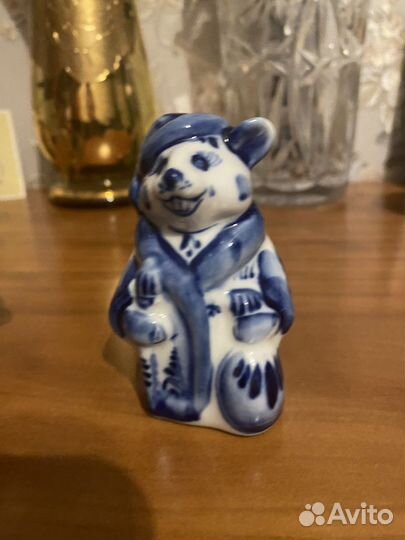 Маленькие фигурки Гжель