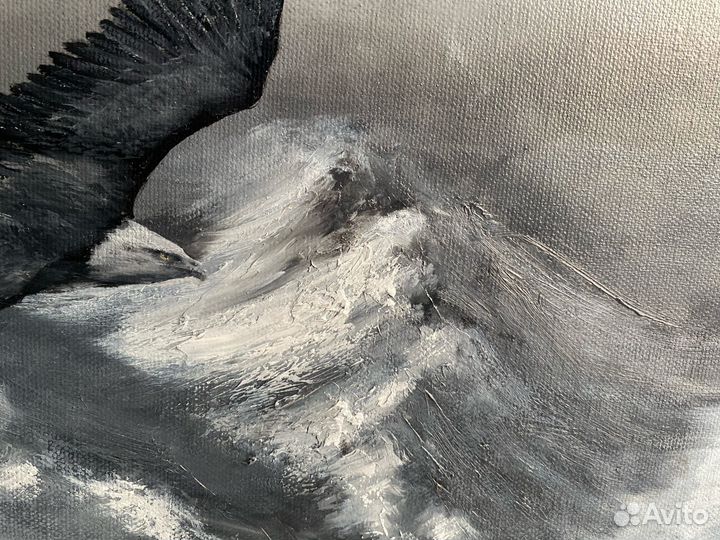 Картина маслом на холсте большая 