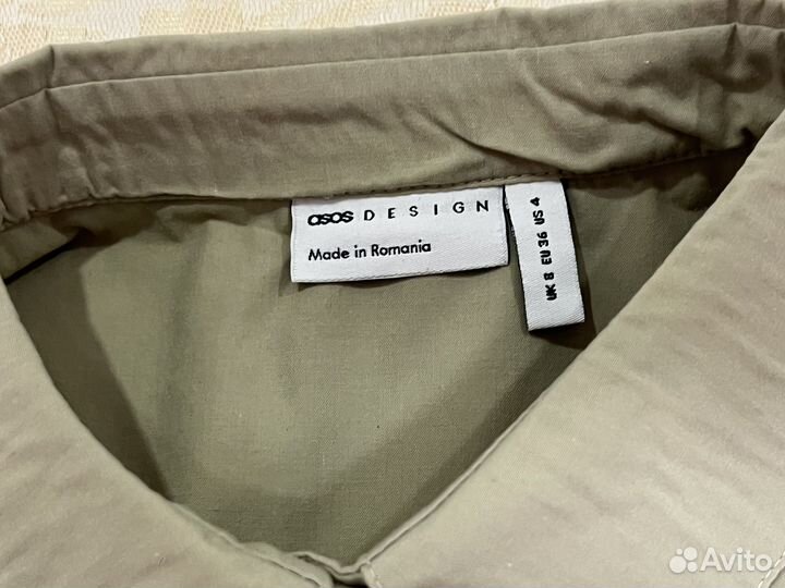 Рубашка женская ASOS Design укороченная 42