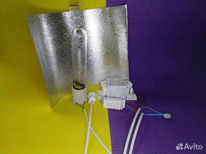 Бюджетный набор днат 250 ват в сборе с отражателем