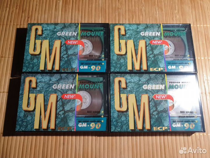Аудиокассета ECP Green Mount 90